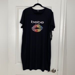Bebe dress-Color:Black-Size:2X
